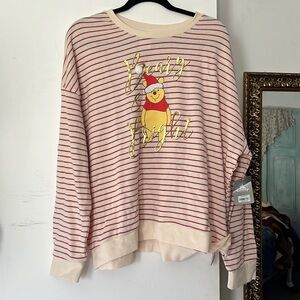 Beary and bright Winnie the Pooh Christmas sweater. NWT